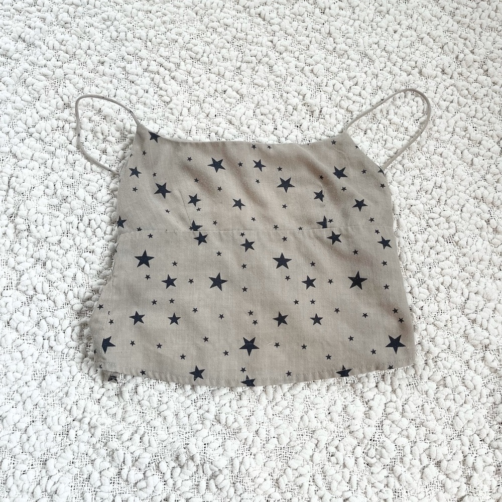 By The Way Dixie Backless Crop Top